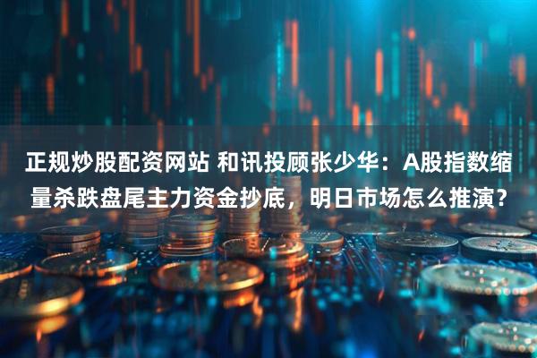 正规炒股配资网站 和讯投顾张少华：A股指数缩量杀跌盘尾主力资金抄底，明日市场怎么推演？